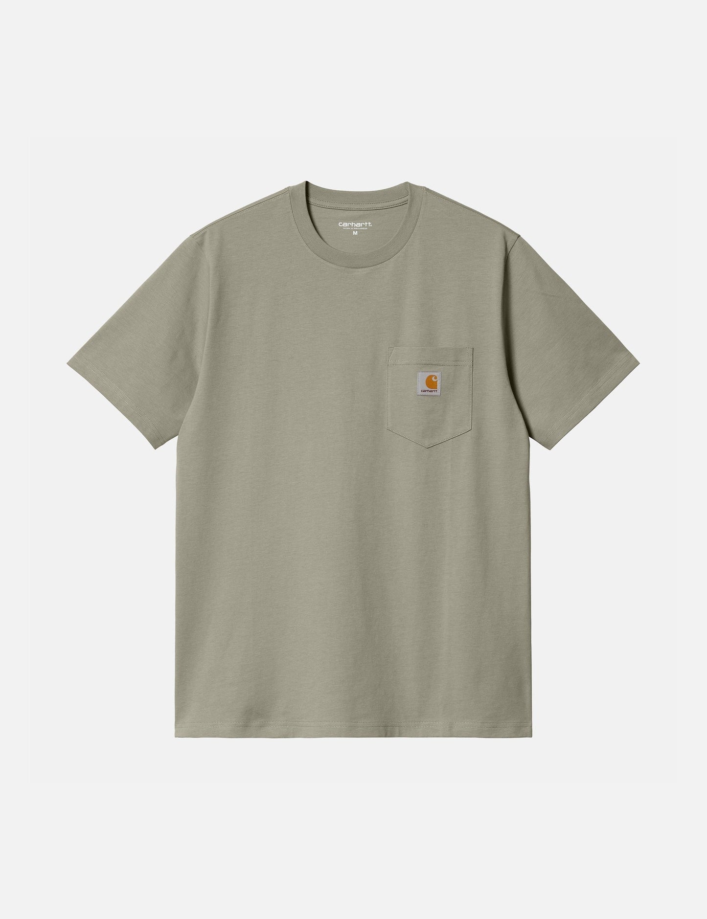 Pocket-T-Shirt (Regular) – Yucca-Grün