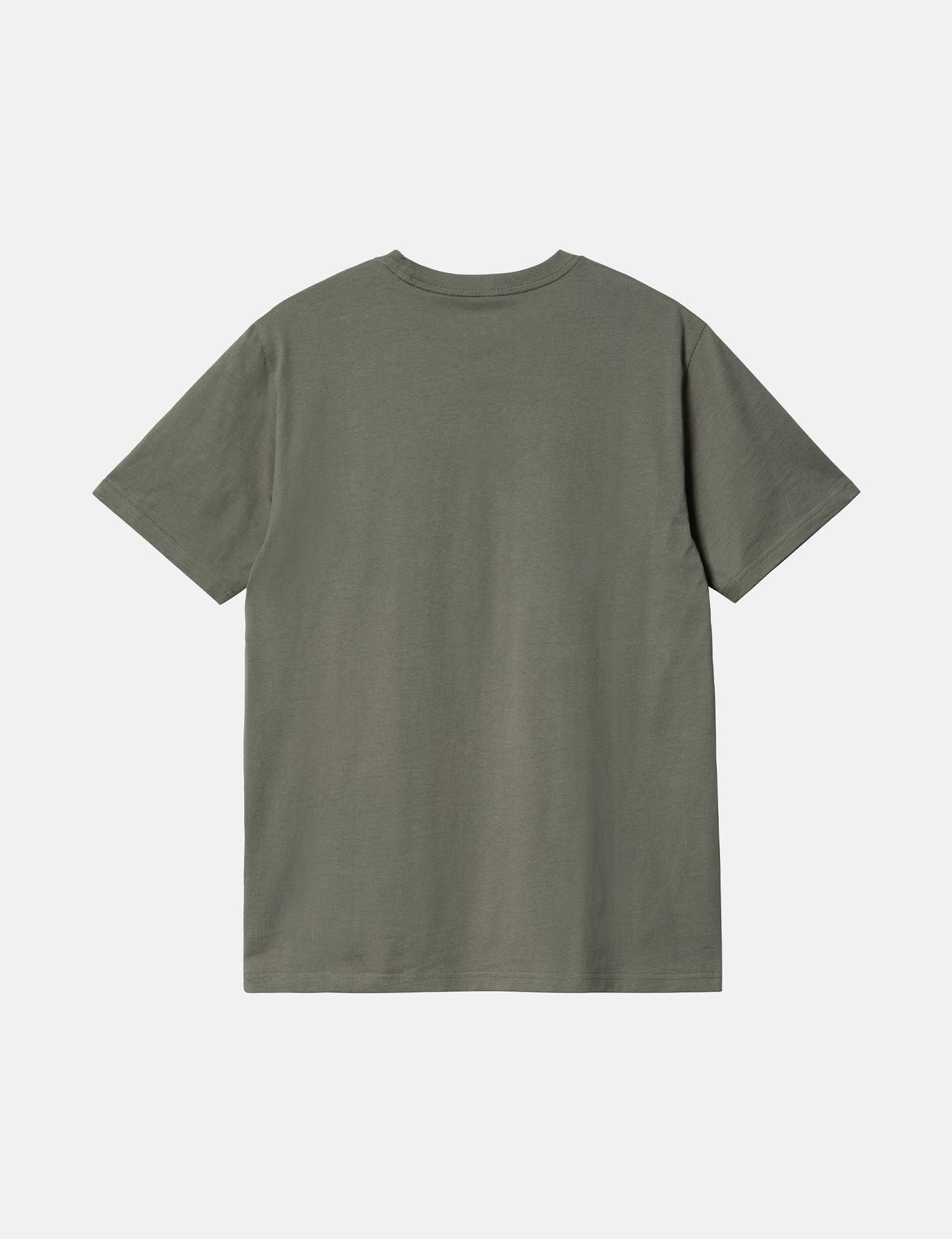 Pocket T-Shirt (Regular) – Rauchgrün