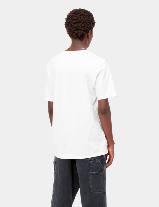 T-shirt à poche - Blanc