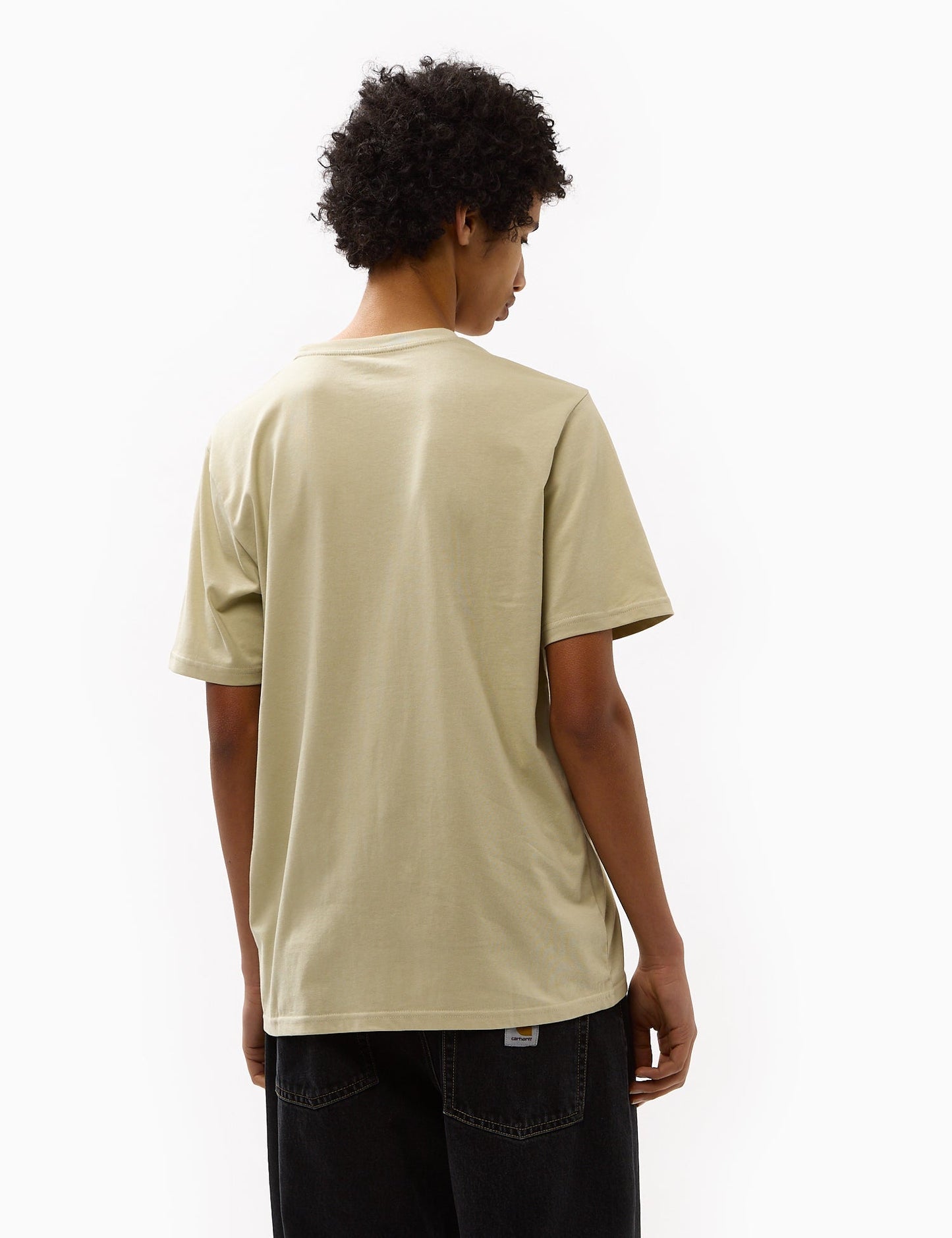 Taschen-T-Shirt (Regular) - Beryll