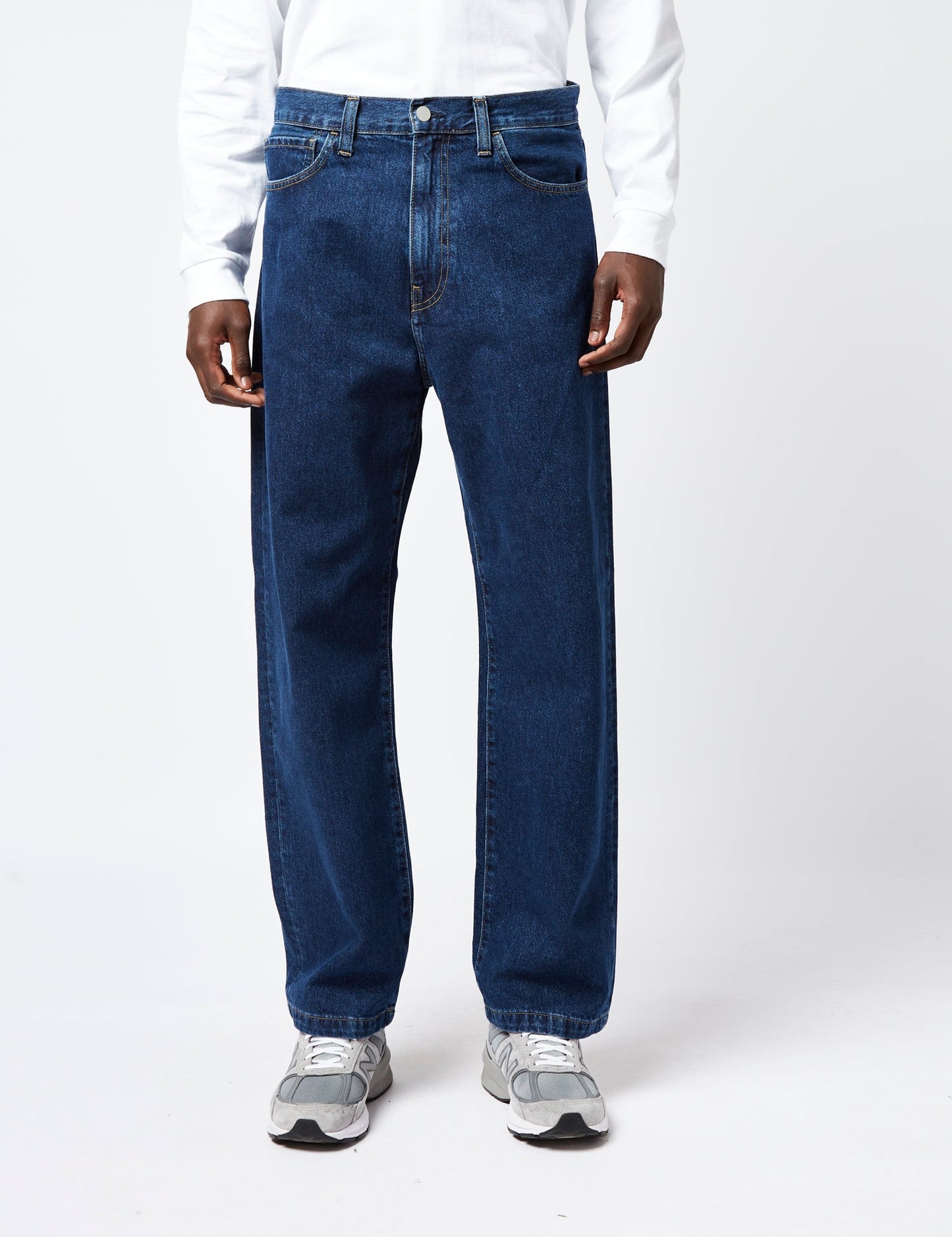 Landon Hose (Loose Tapered) - Blue Stone Washed