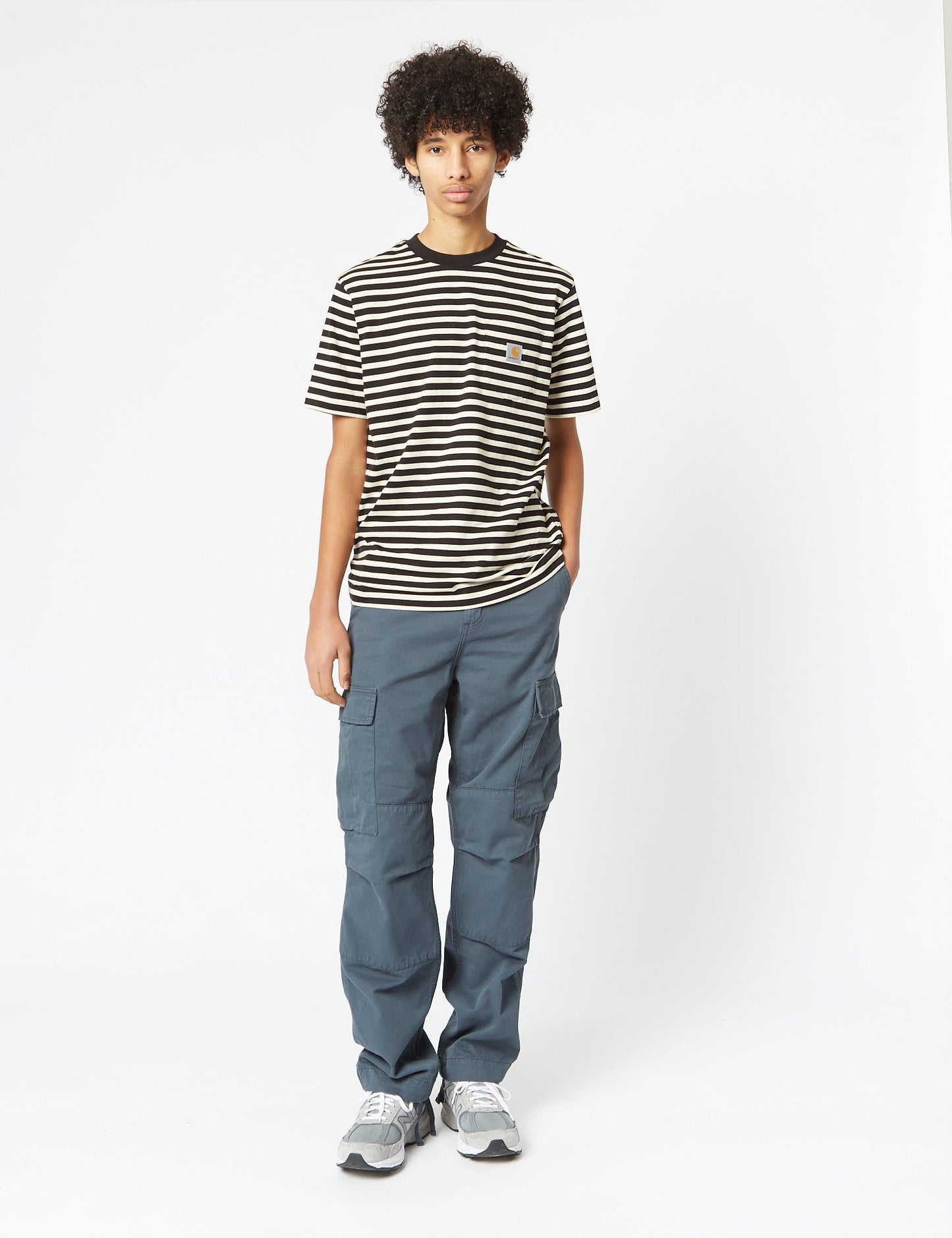 Pantalon Cargo Regular (Twill de coton Moraga) - Marron Minerai