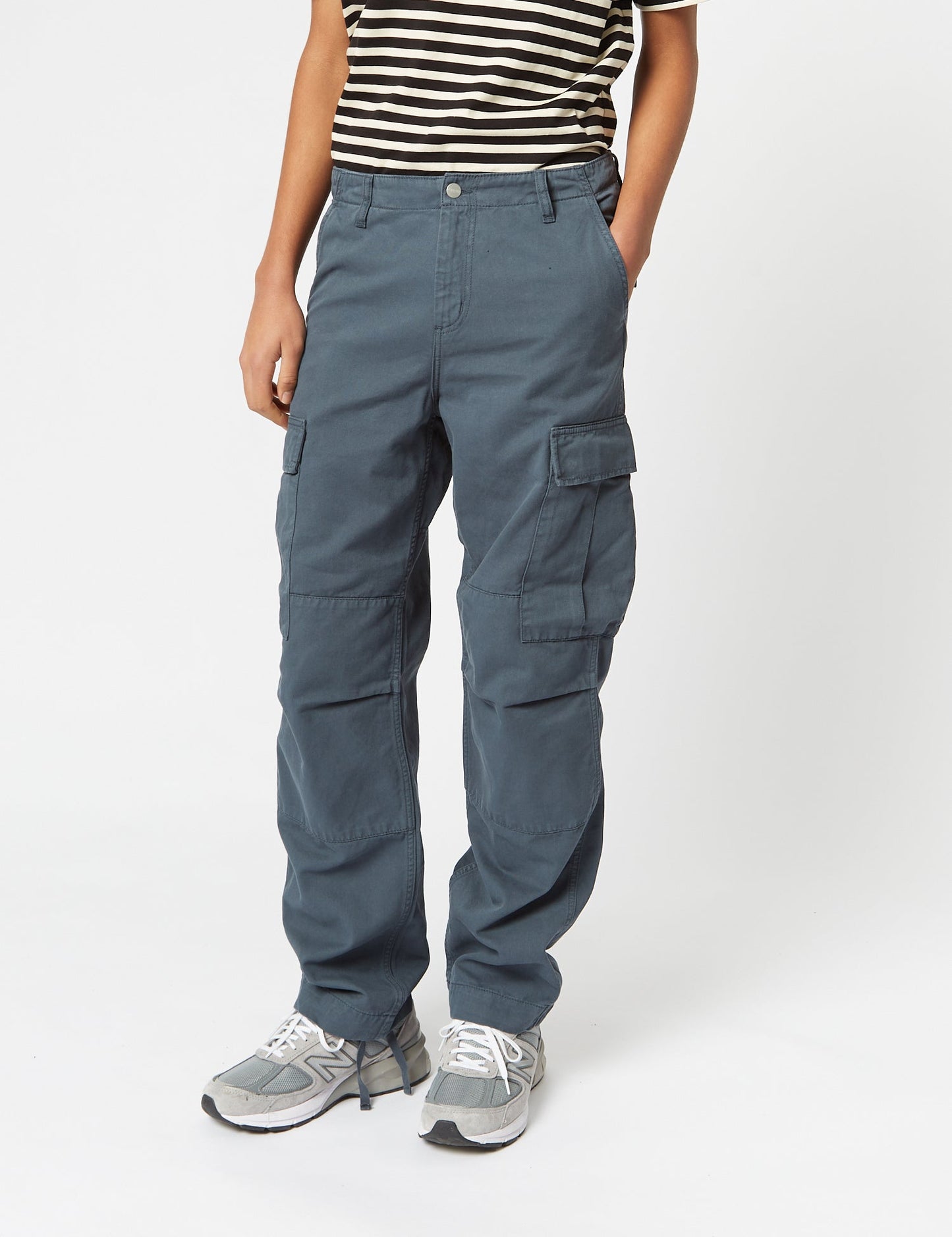 Pantalon Cargo Regular (Twill de coton Moraga) - Marron Minerai