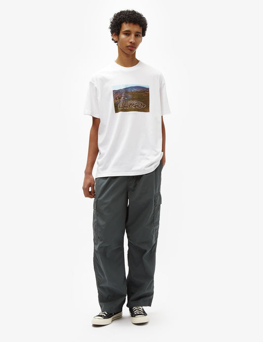 Pantalon cargo Cole (ample) - Vert Jura