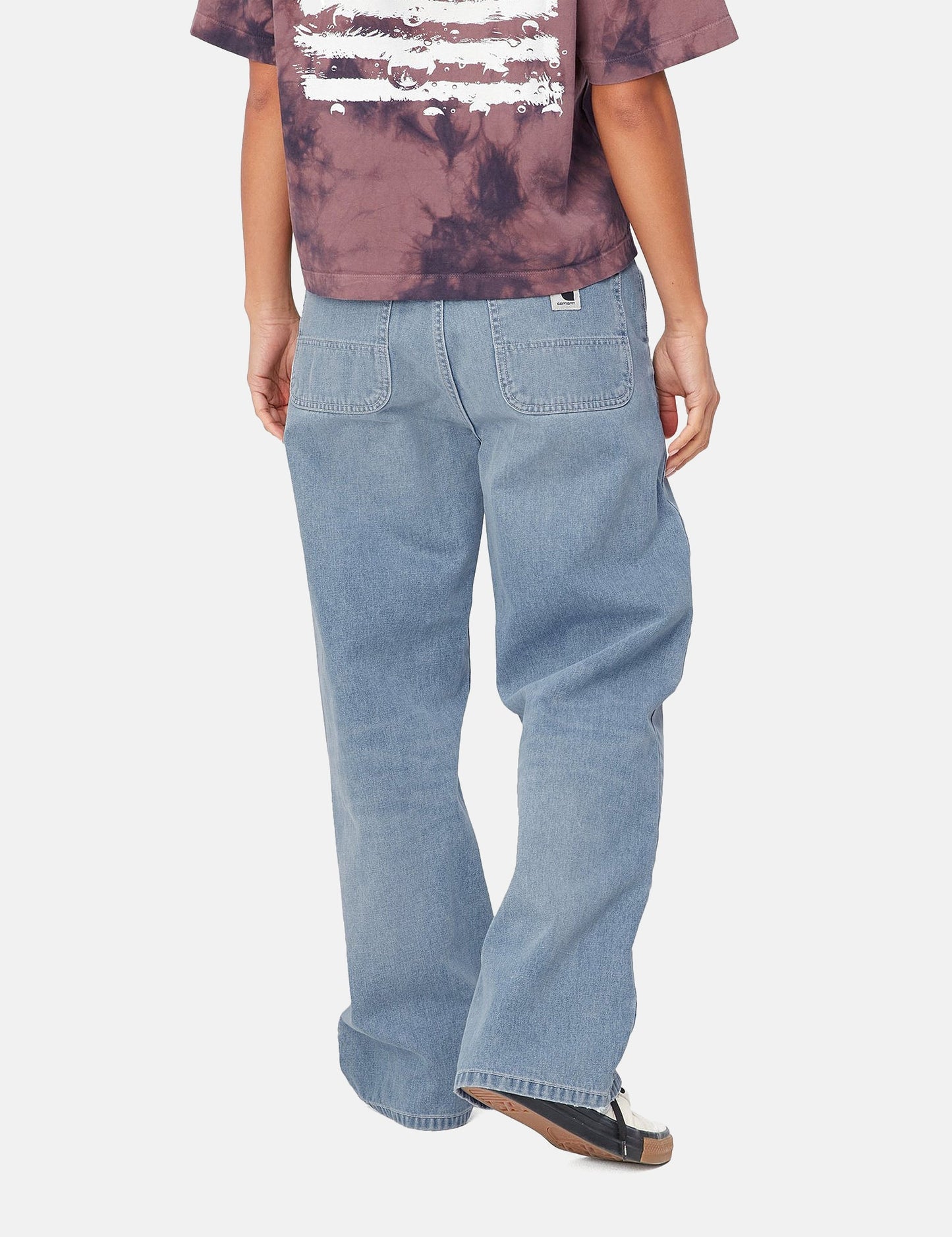 Pantalon Simple Femme (ample) - Bleu délavé clair