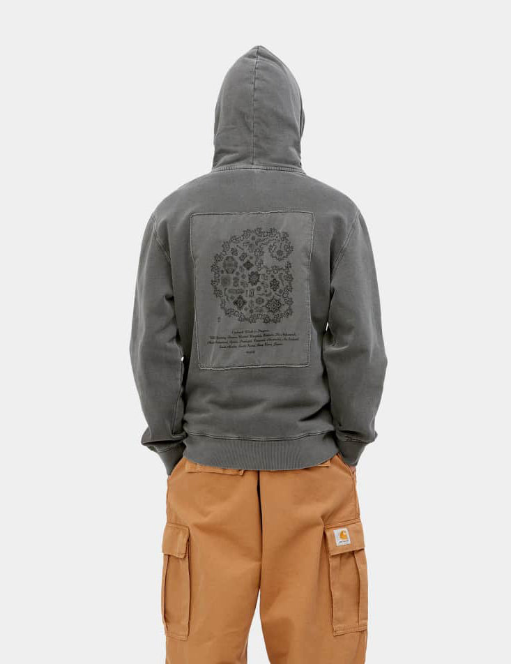 Sweat à capuche Verse Patch - Gris Vulcan