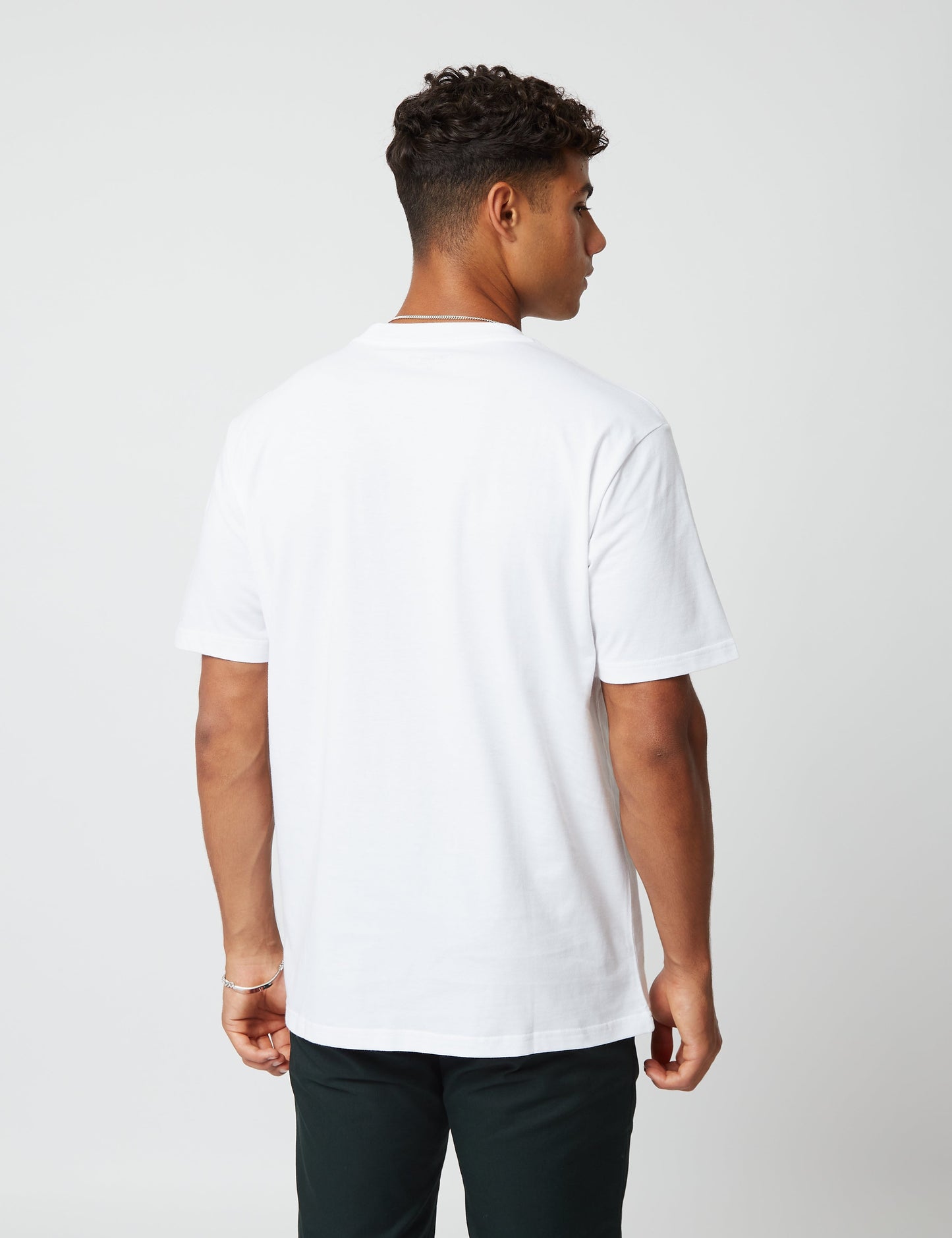 Dampfwalzen-T-Shirt – Weiß