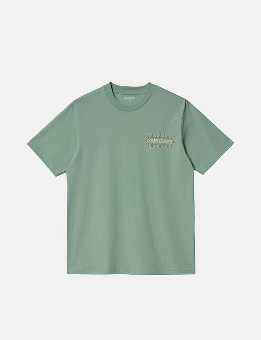 T-shirt Spaces - Vert sauge brumeux