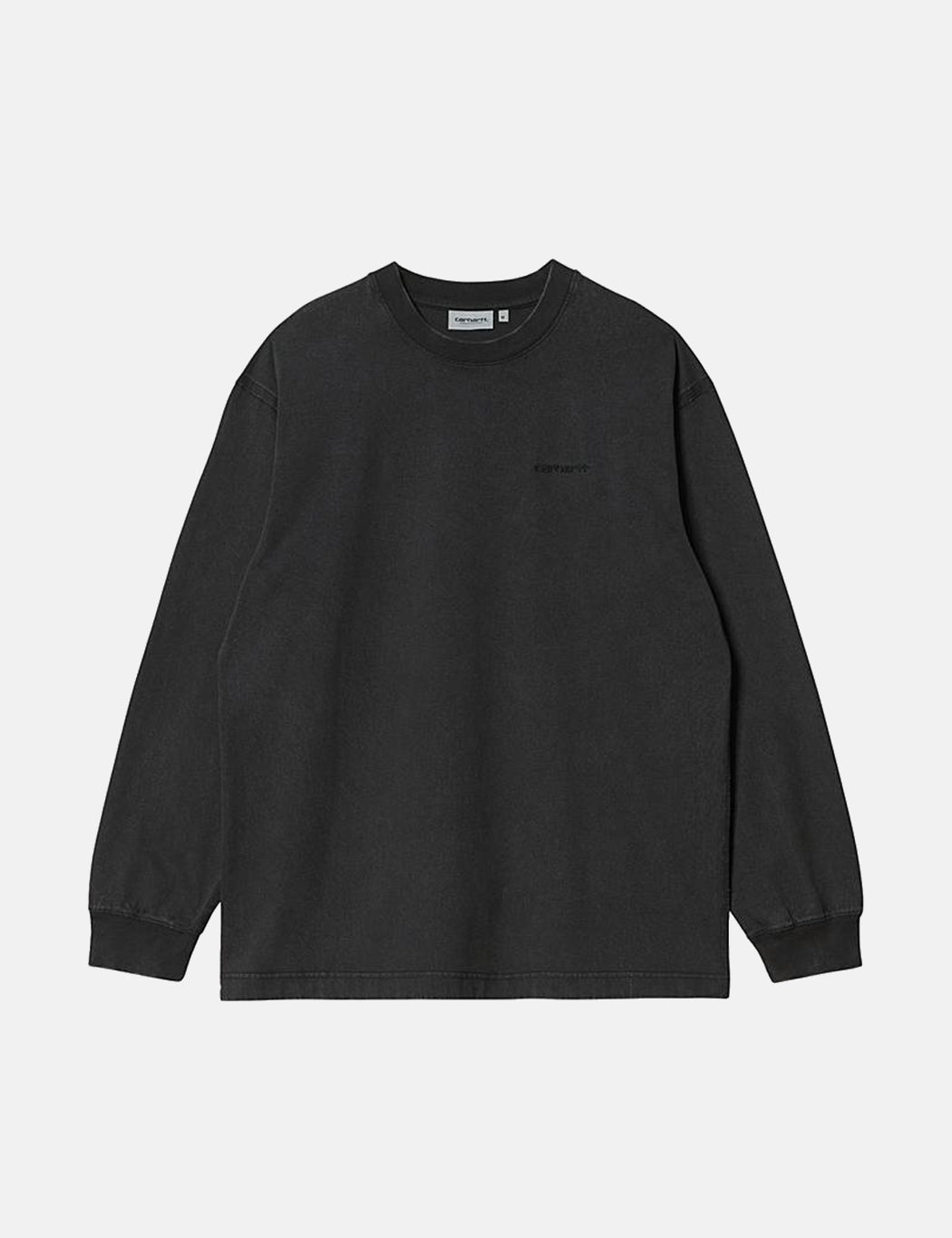 Marfa Langarm-T-Shirt – Schwarz