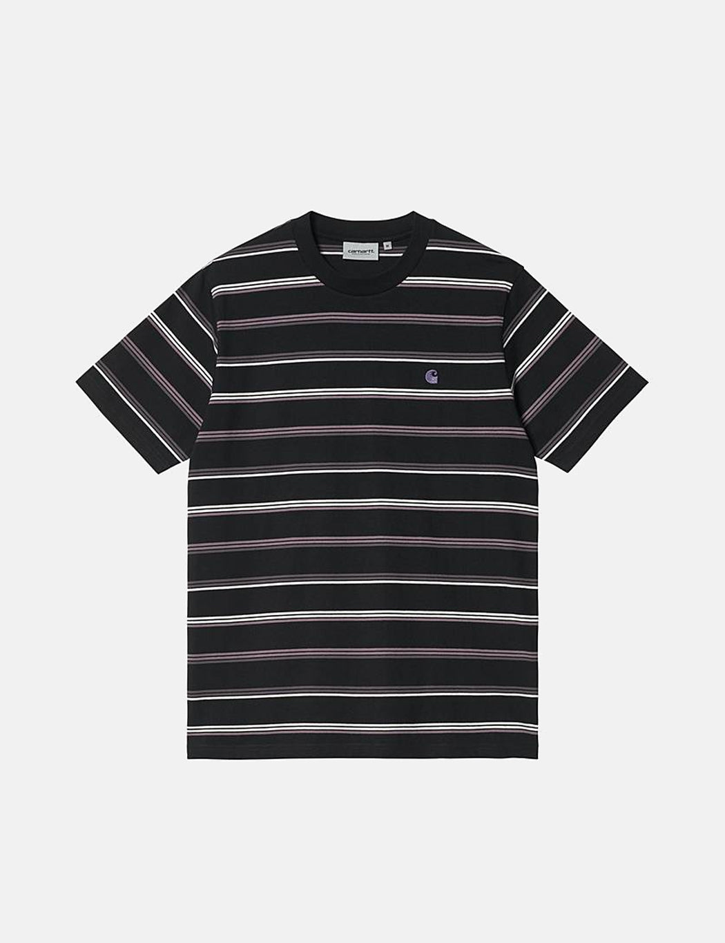 T-shirt Vonn à rayures - Wax/Storm Blue