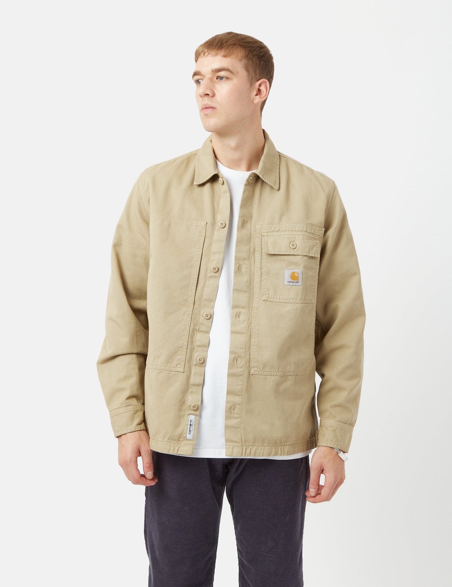 Charter Langarmhemd – Artichoke Purple