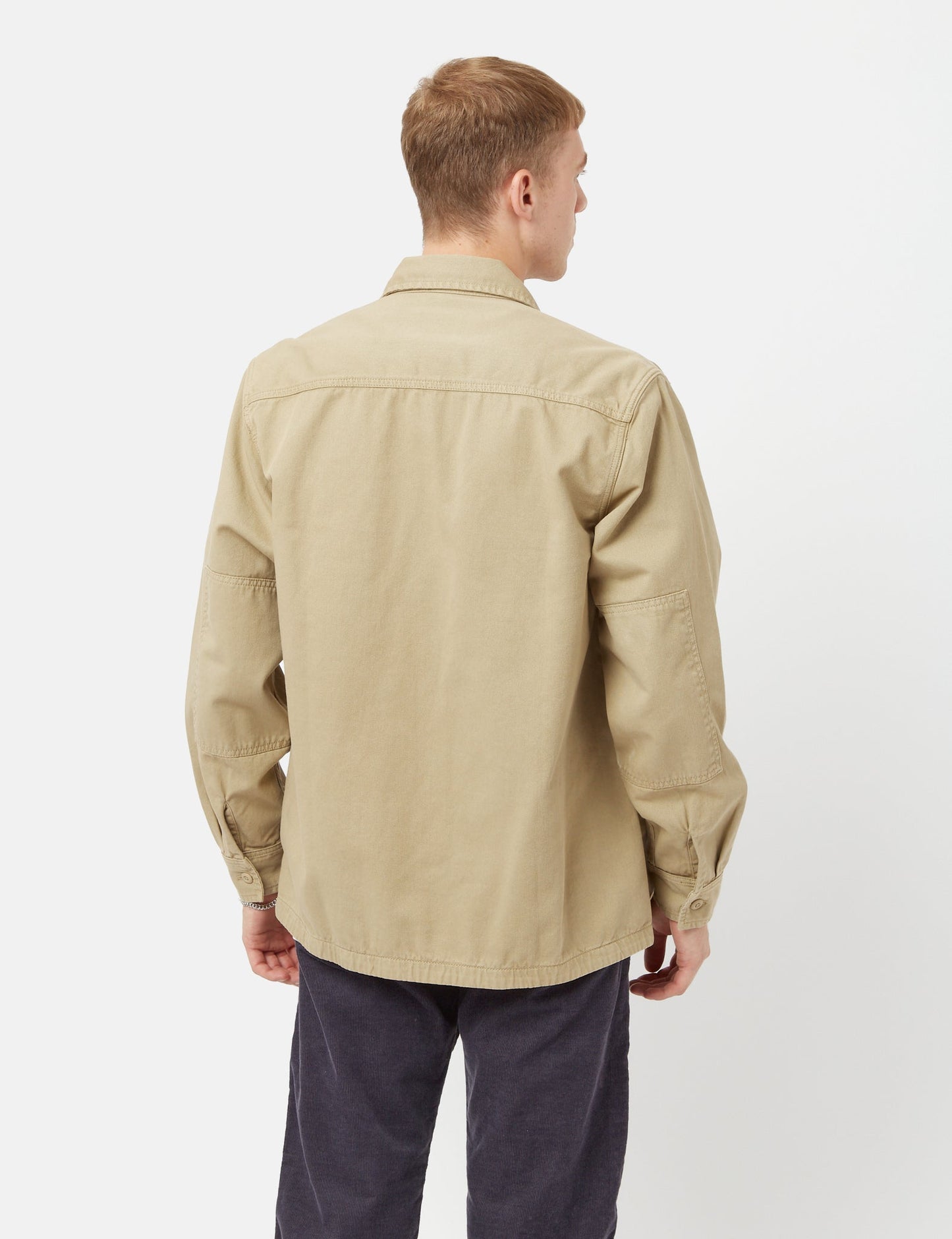 Charter Langarmhemd – Ammonite Brown
