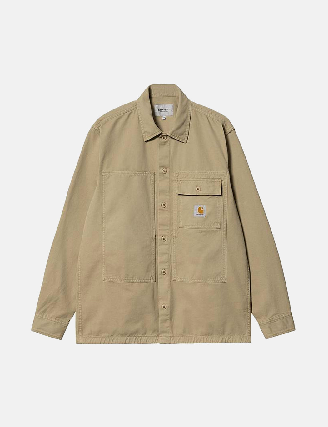 Charter Langarmhemd – Ammonite Brown