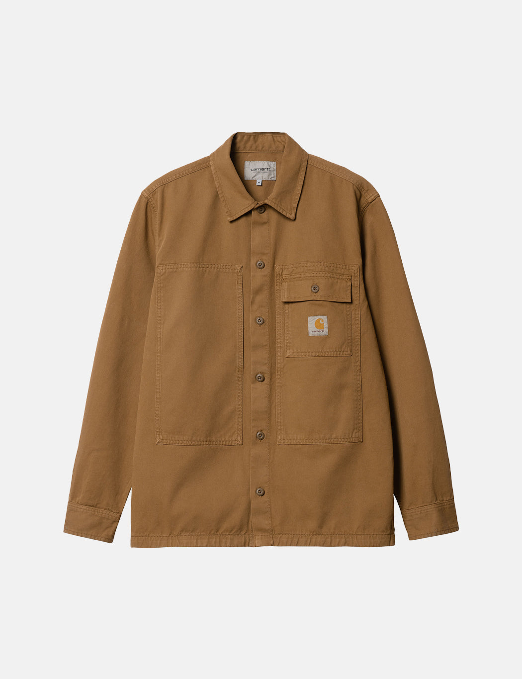 Charter Langarmhemd – Jasper Camel