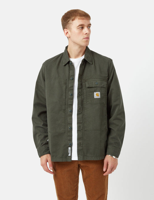 Chemise à manches longues Charter - Vert buis