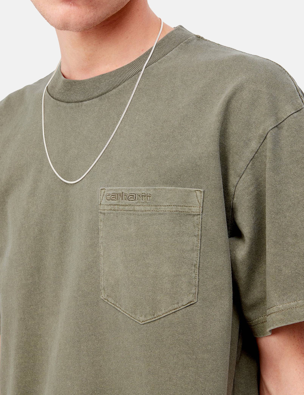 Duster Pocket T-Shirt – Seaweed Green
