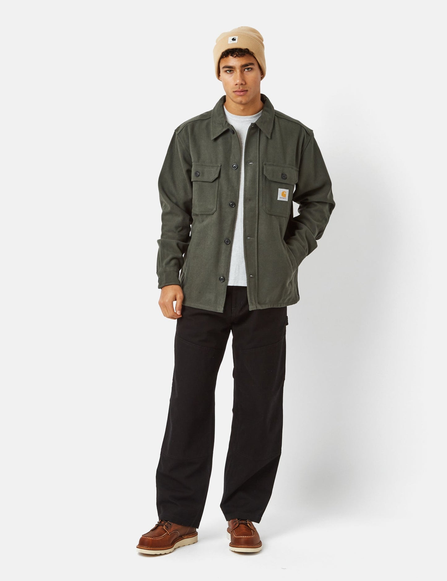 Wiston Overshirt - Buchsbaumgrün