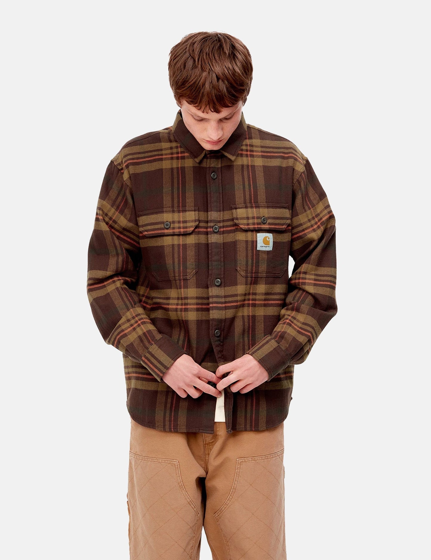 Master Shirt (Wallace Check) - Brun Ale