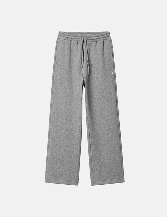 Pantalon de jogging Casey (ample) pour femme - Gris chiné/Argent