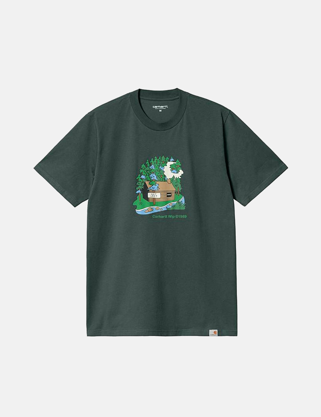 Cabin T-Shirt – Wacholdergrün