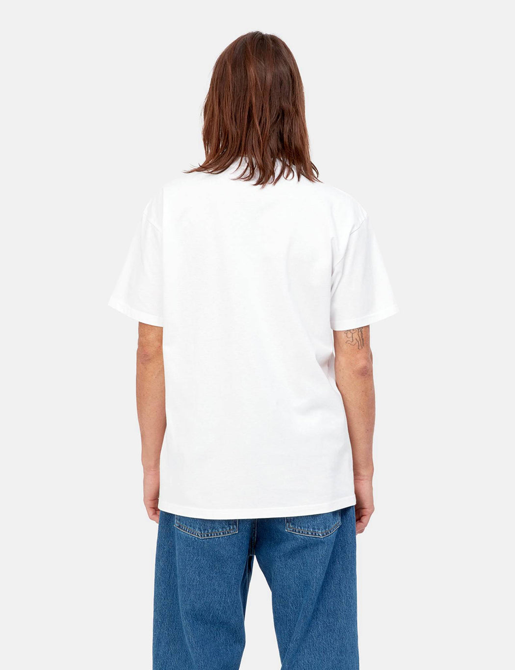 Happy Script T-Shirt - Weiß