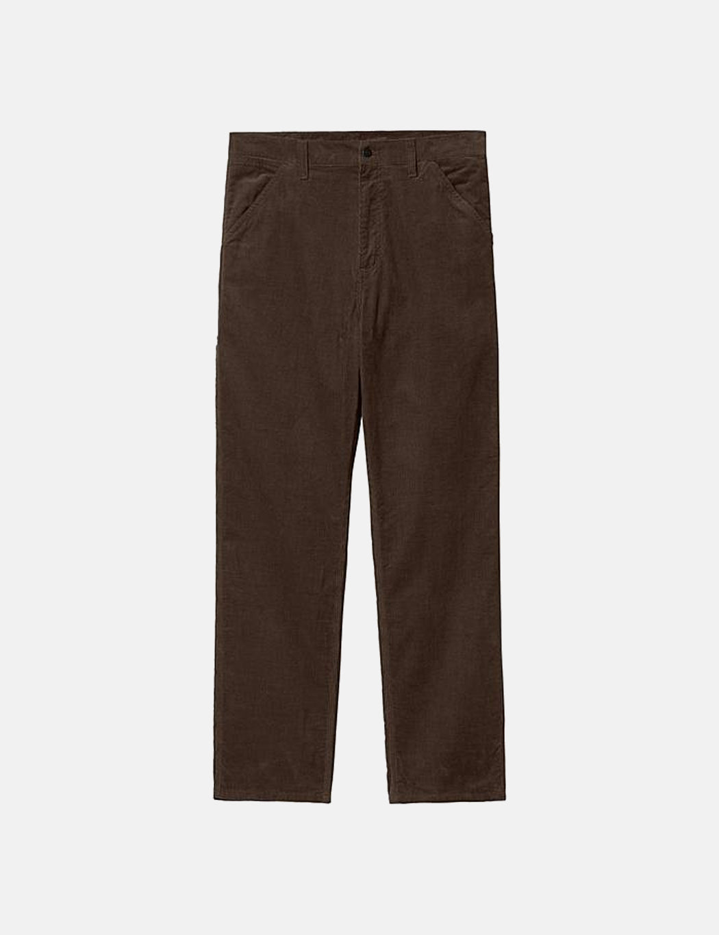 Pantalon simple jambe (Côtelé) - Marron Terre d'Ombre Foncée