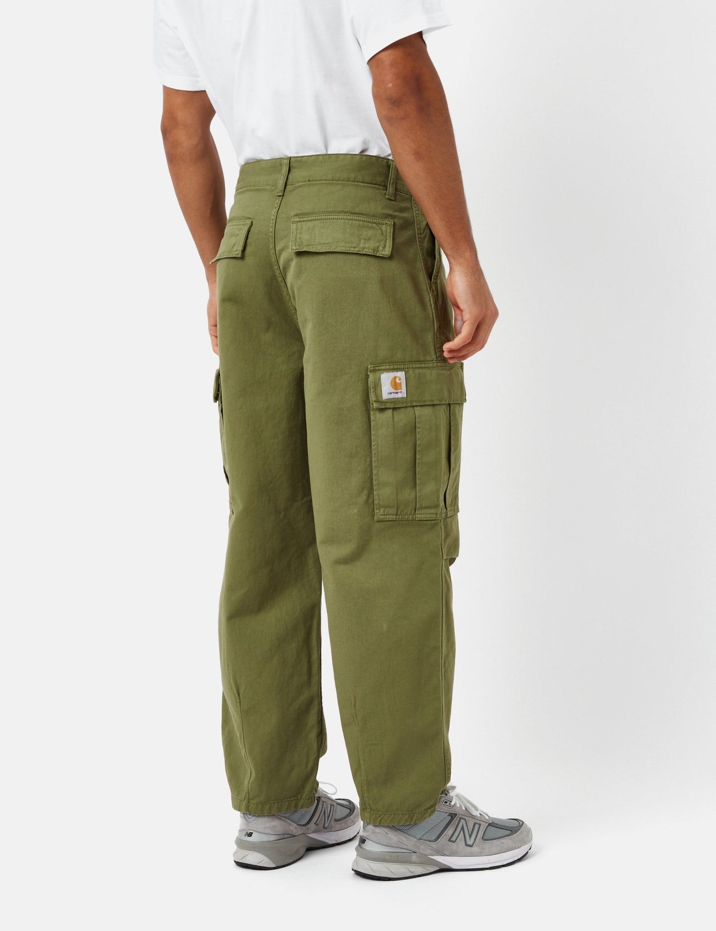 Pantalon Cargo Cole (Coupe décontractée, biologique) - Vert Kiwi