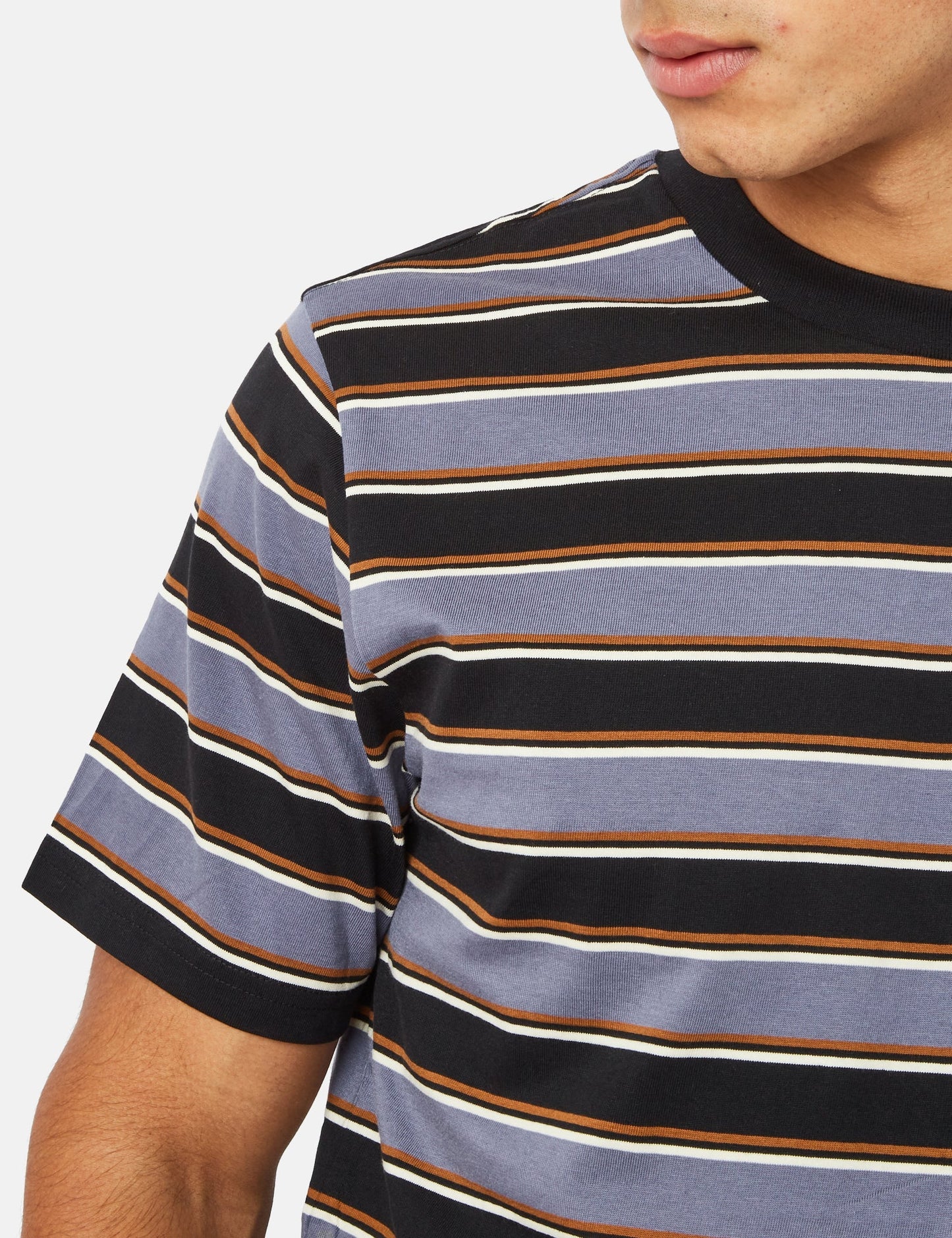 T-shirt Leone (Leone Stripe) - Bluefin
