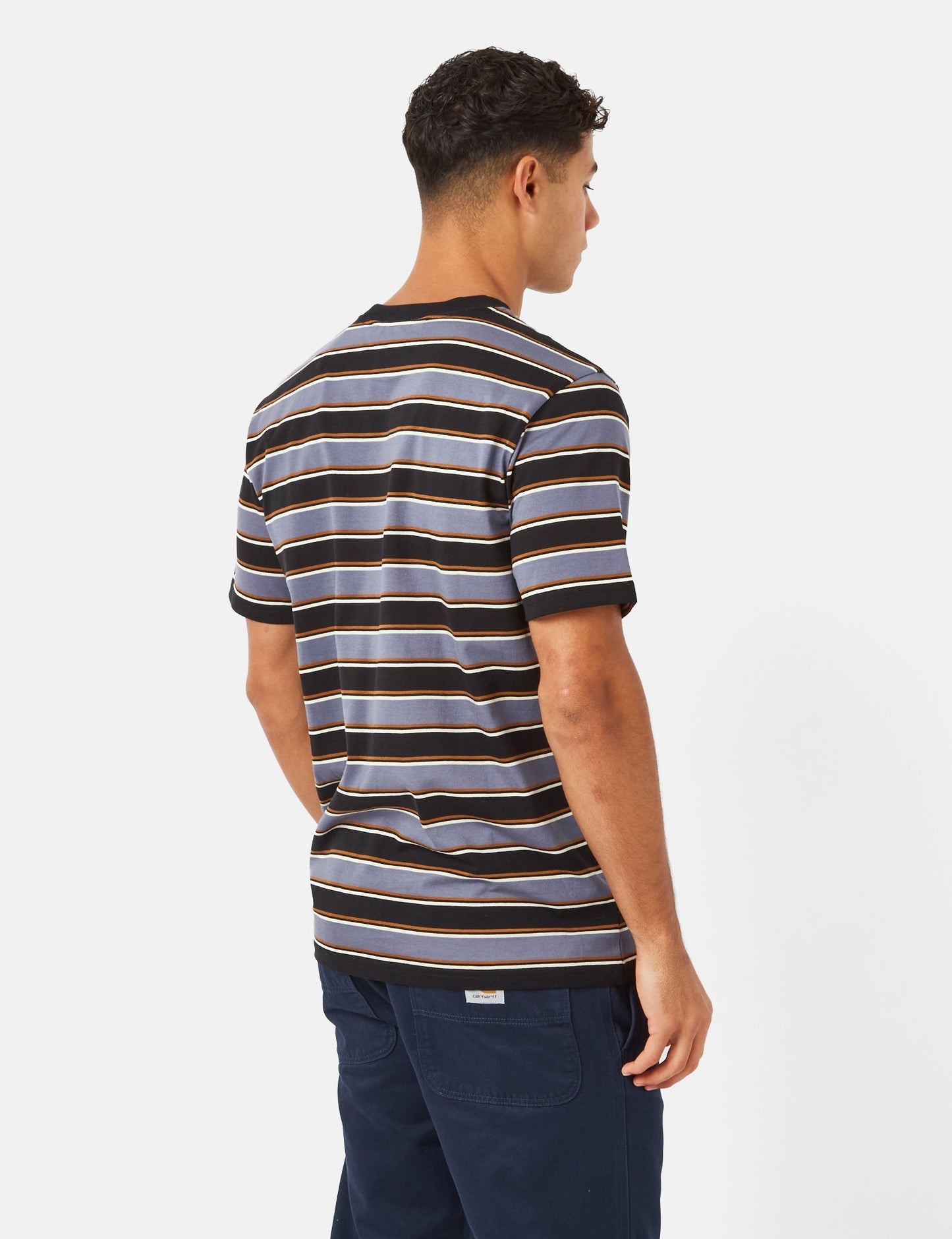 T-shirt Leone (Leone Stripe) - Bluefin