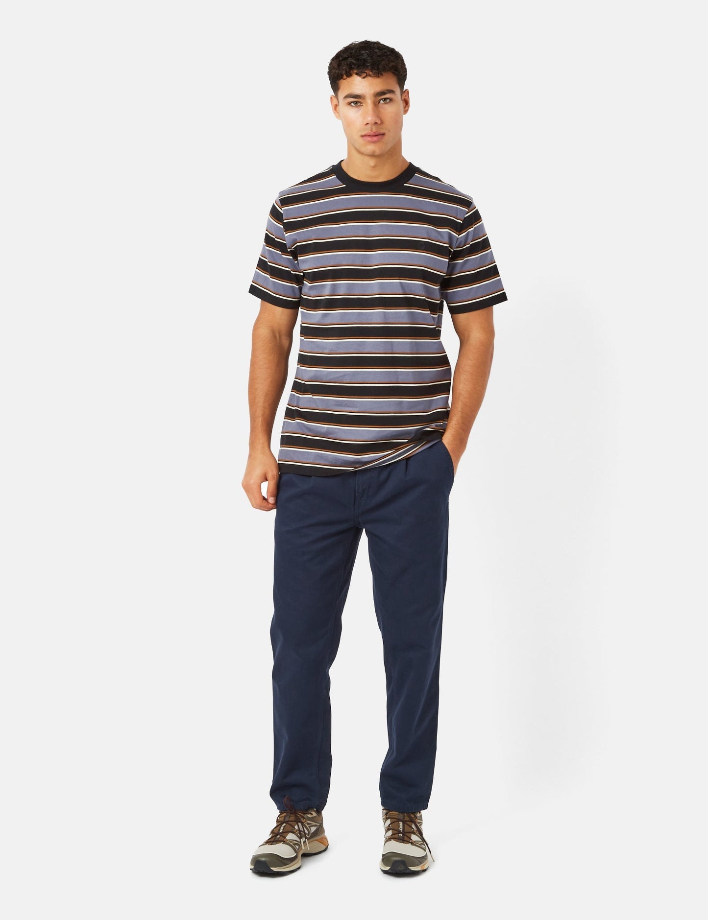 T-shirt Leone (Leone Stripe) - Bluefin