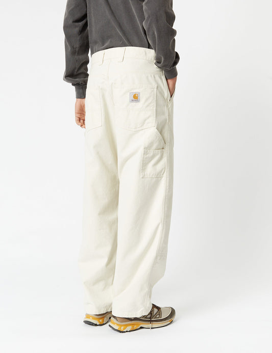 Pantalon coupe large (ample) – Blanc salé