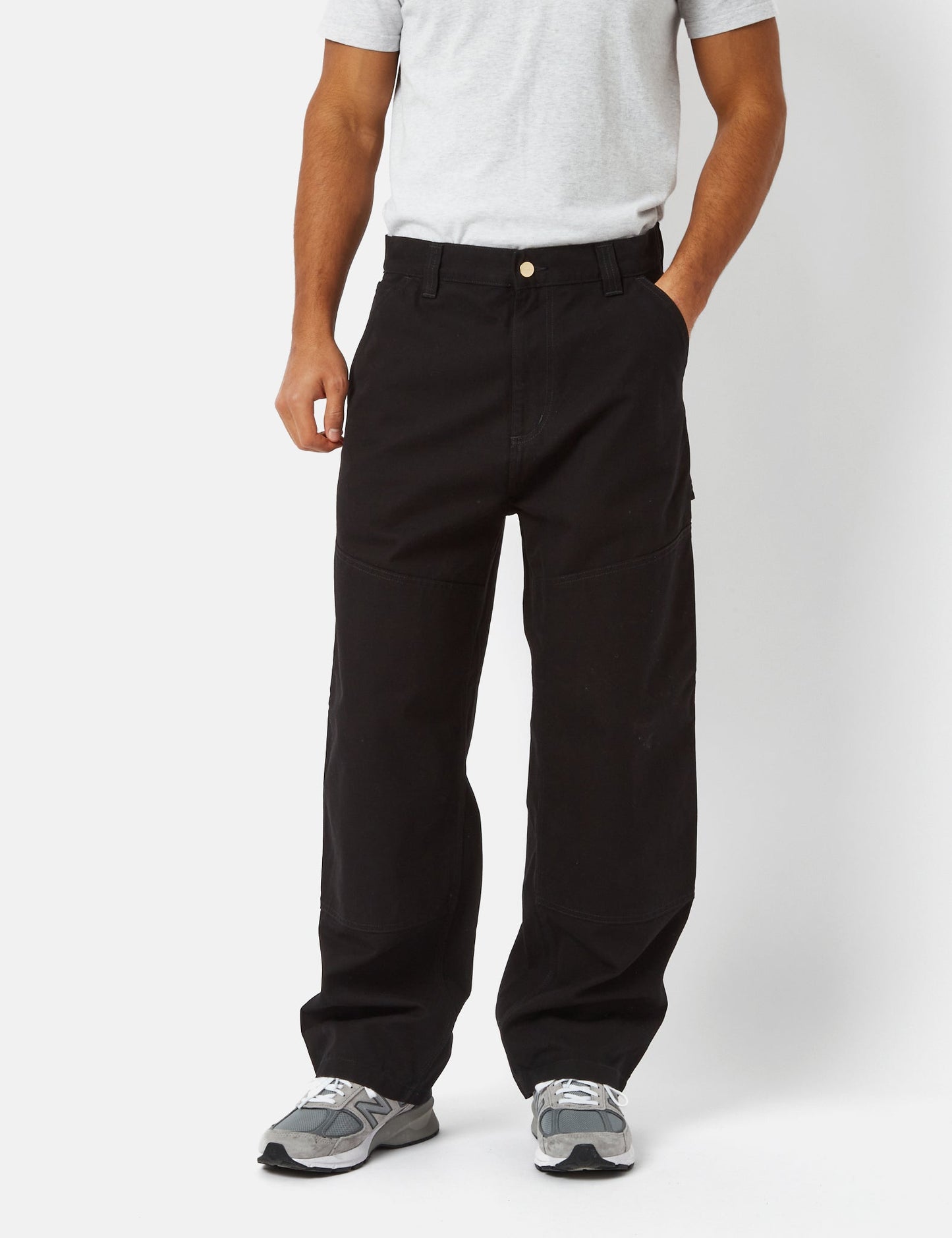 Pantalon large (ample) - Noir