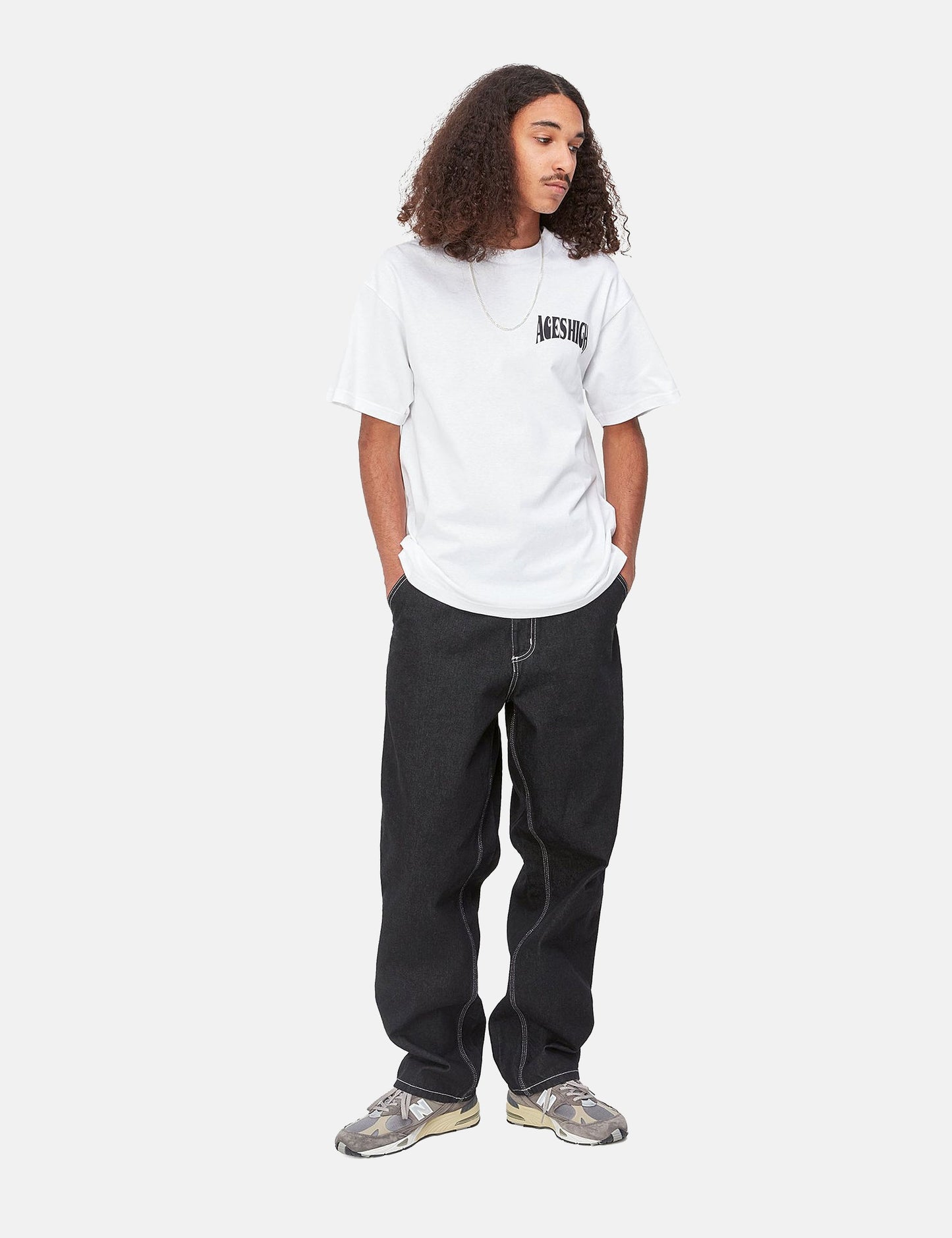 Aces T-Shirt (Bio-Baumwolle) - Weiß
