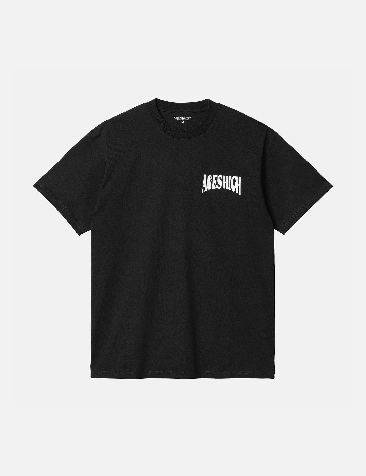 T-Shirt "Aces" (Bio-Baumwolle) – Schwarz