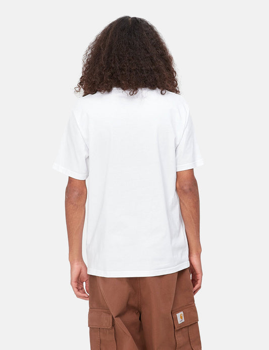 T-shirt Old Tunes (Biologique) - Blanc