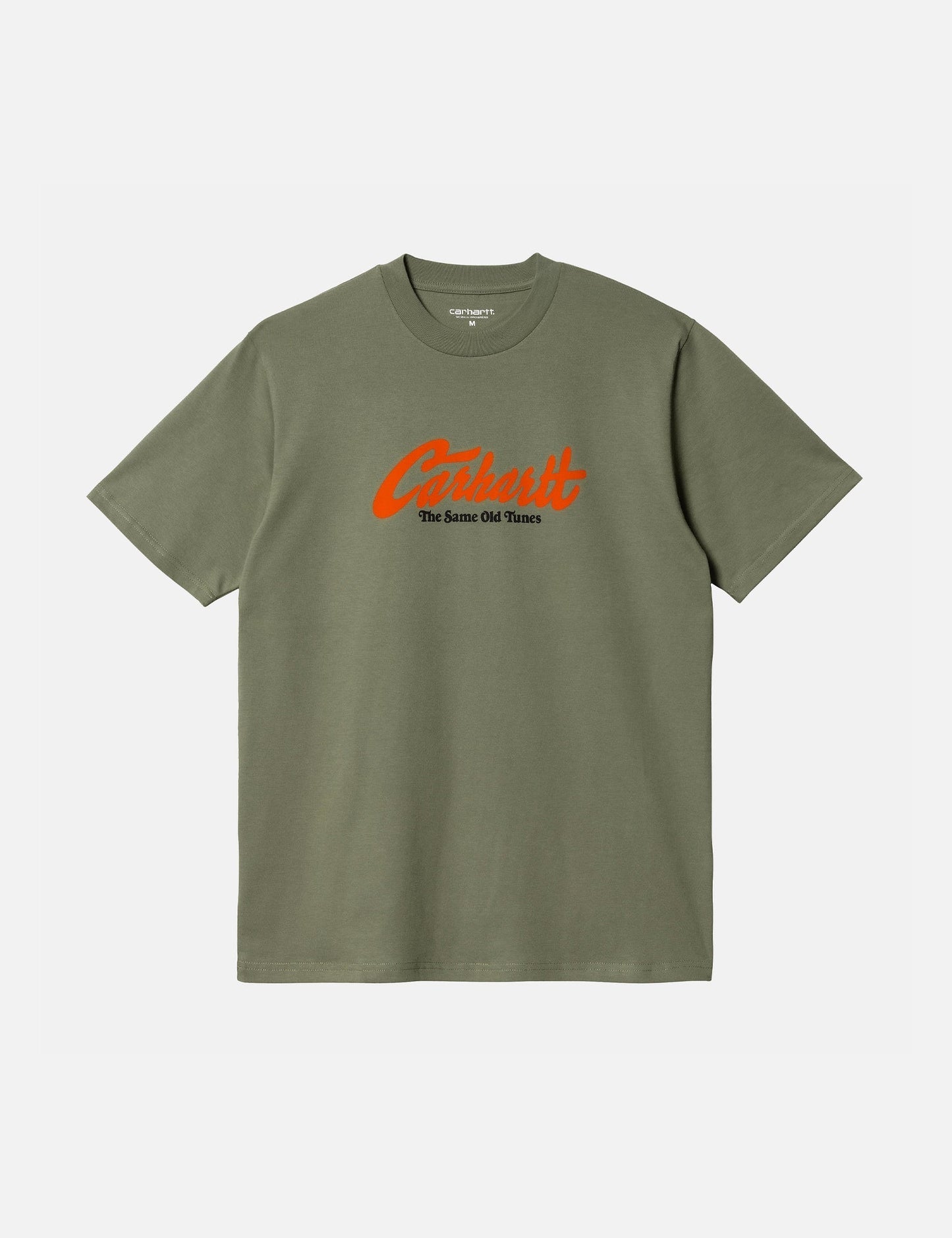 T-Shirt „Old Tunes“ (Bio) – Dollar-Grün