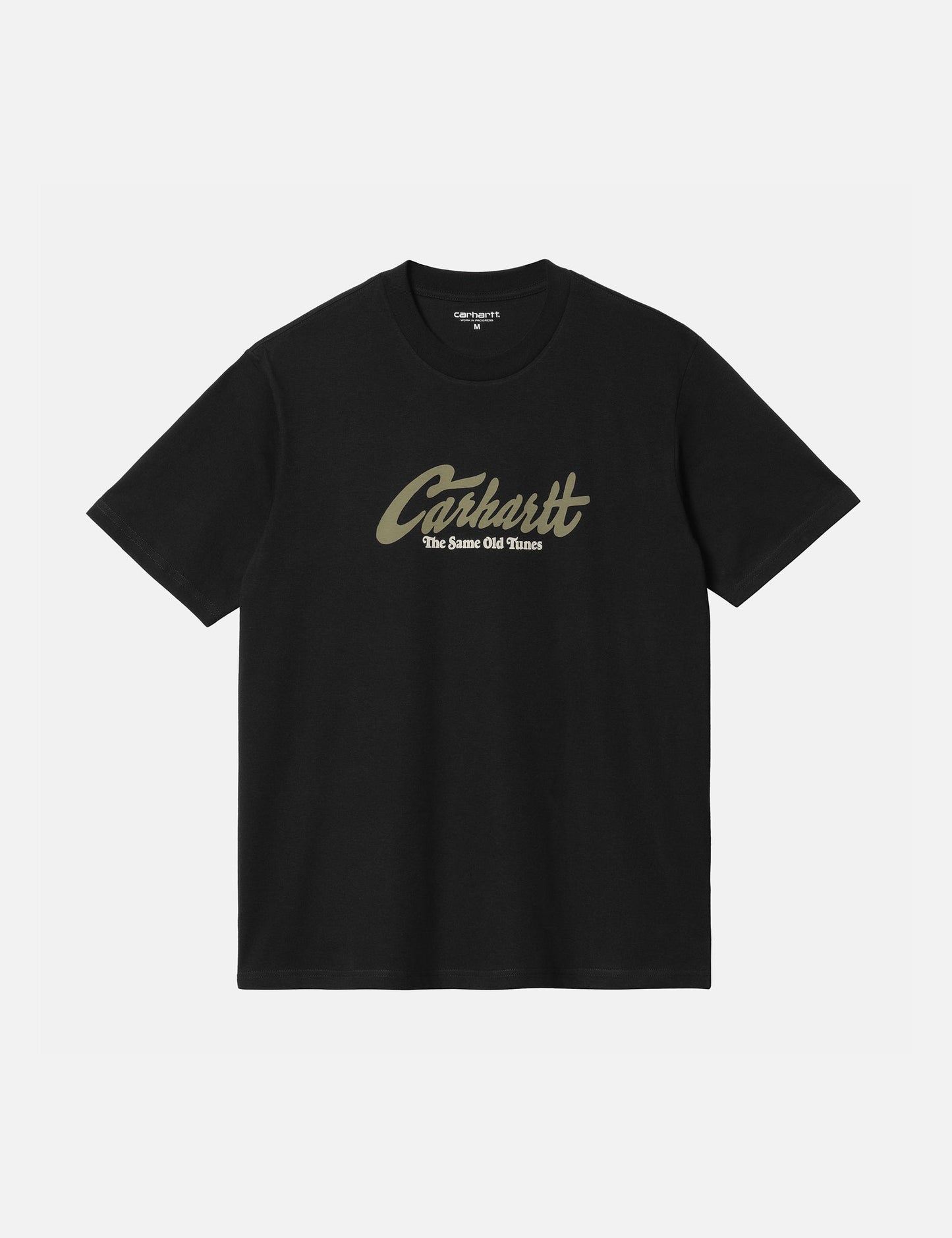 T-shirt "Old Tunes" (Bio) - Noir