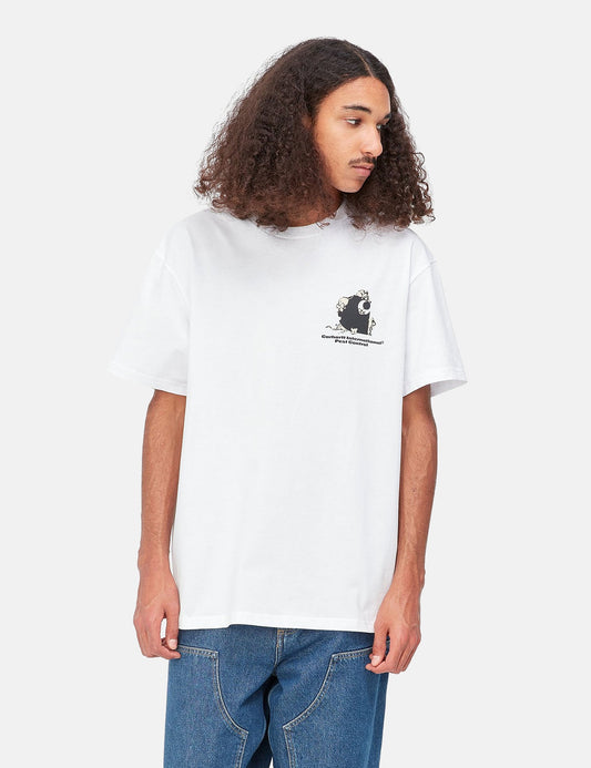 T-shirt de lutte antiparasitaire (bio) - Blanc