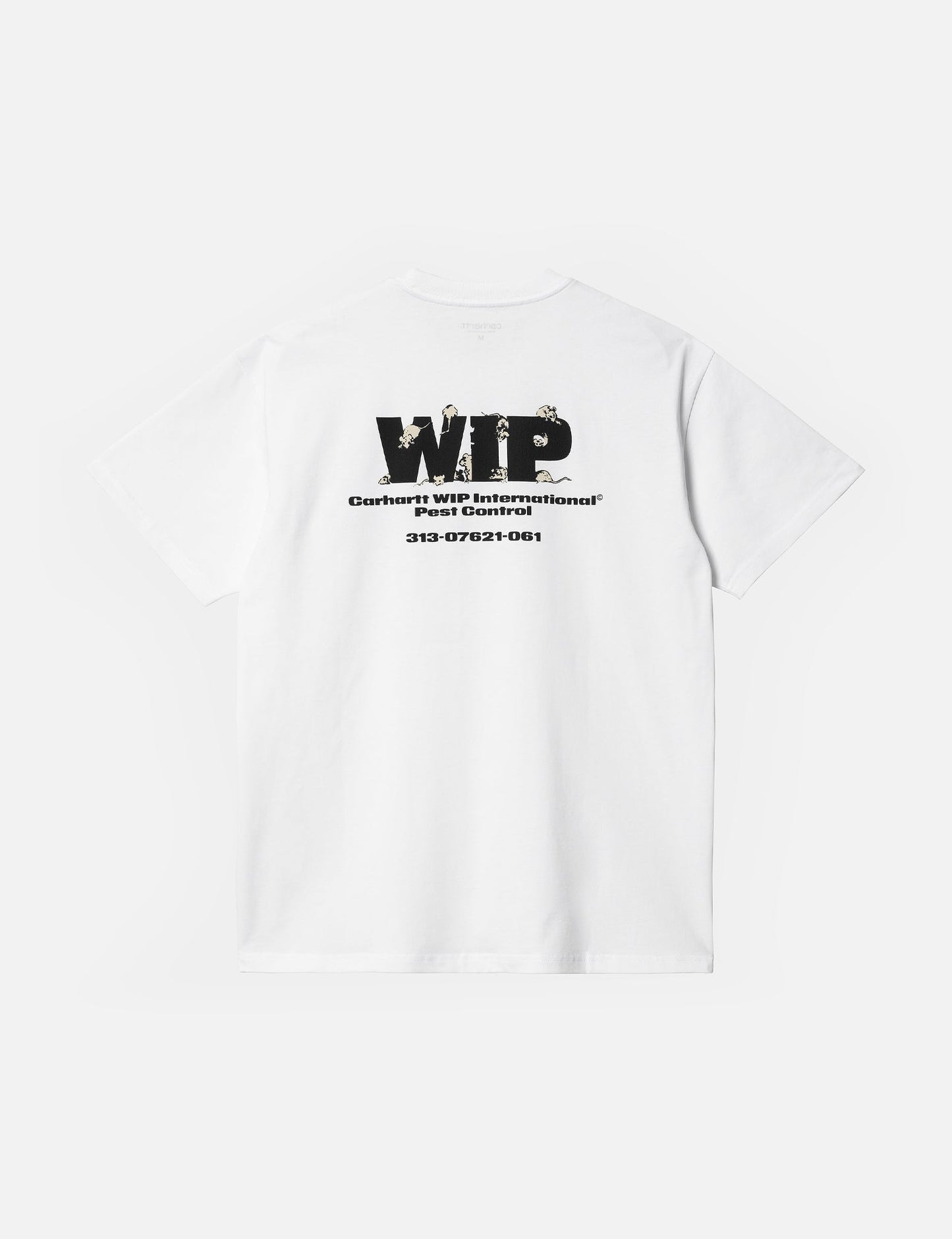 Schädlingsbekämpfung T-Shirt (Bio) – Weiß