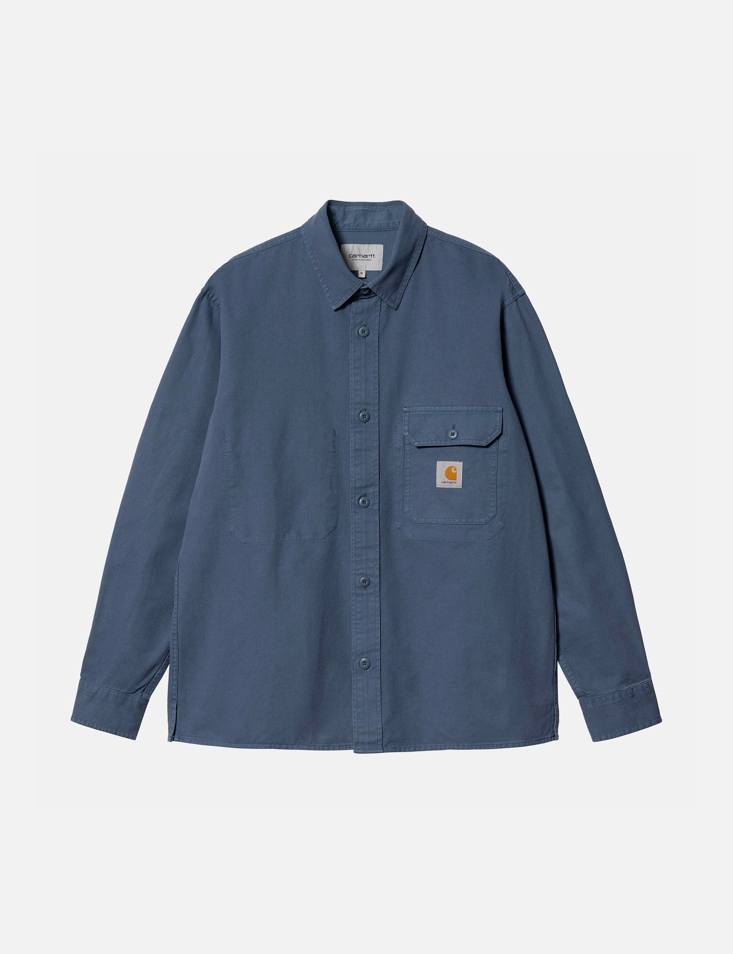 Hemdjacke Reno (Garment Dyed) – Sturmblau