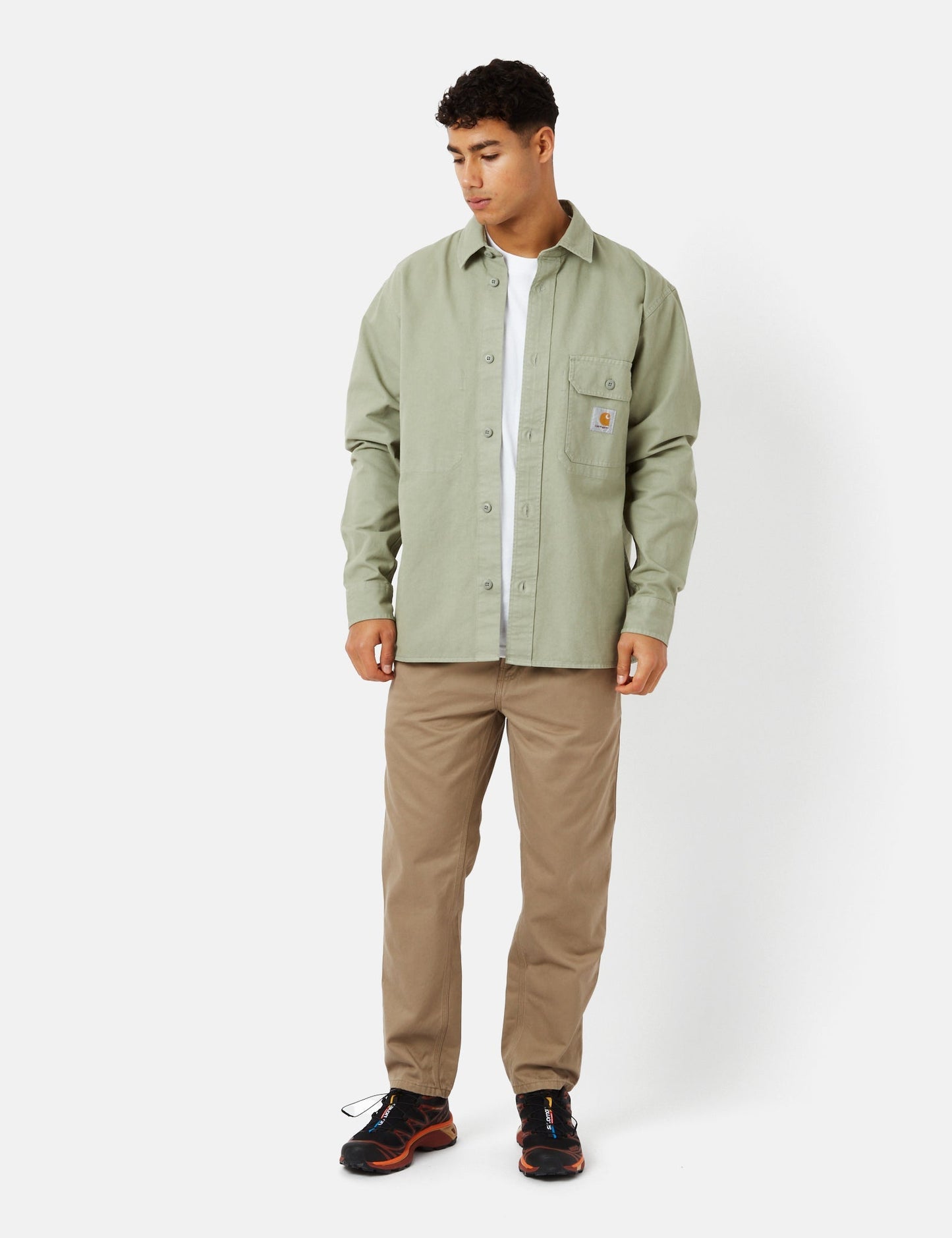 Surchemise Reno (Teinte dans la masse) - Vert Yucca