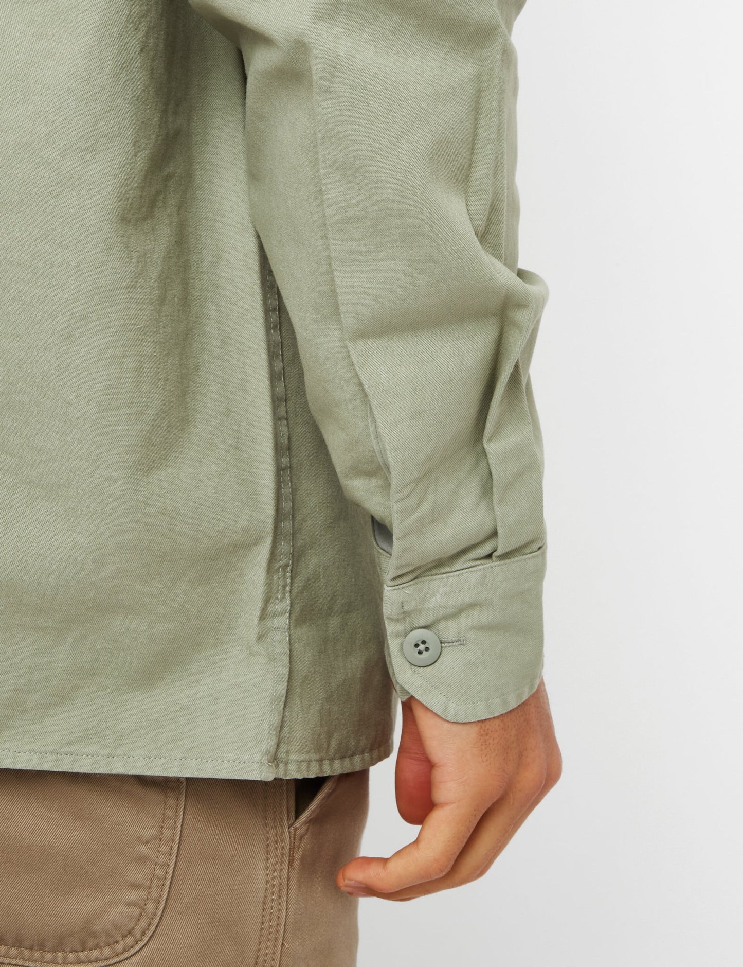 Surchemise Reno (Teinte dans la masse) - Vert Yucca