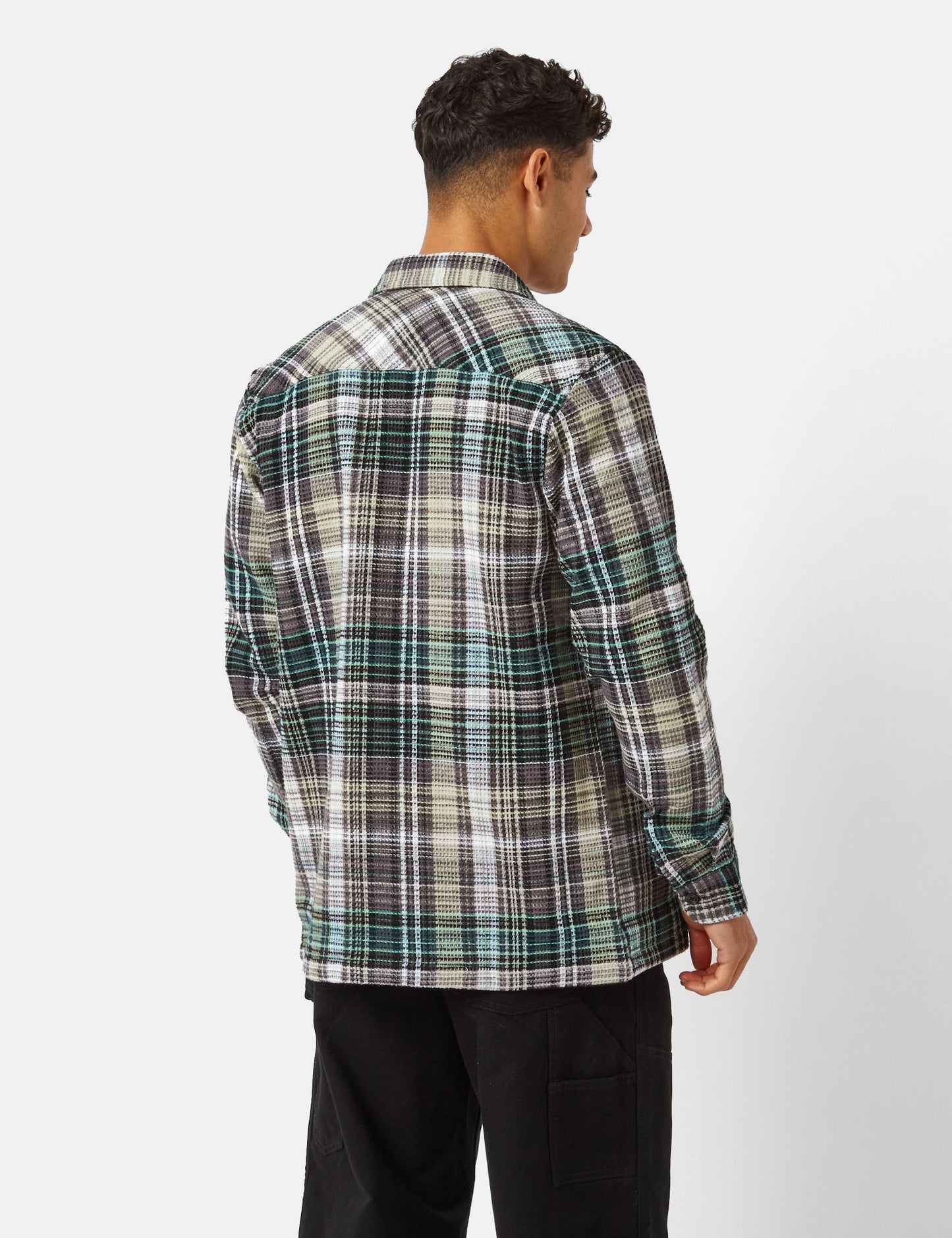 Chemise Valmon (Regular) - Valmon Carreaux/Vert Botanique