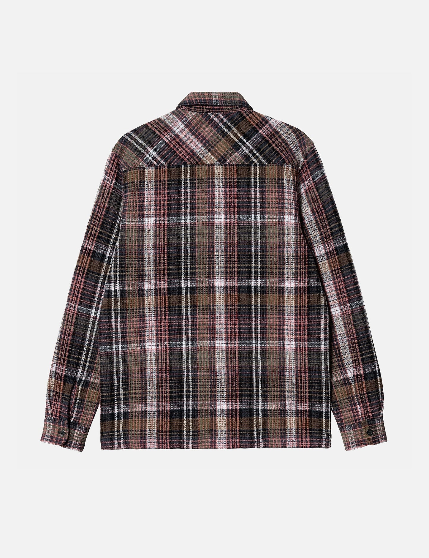 Chemise Valmon (coupe droite) - Valmon à carreaux/Marron Hamilton