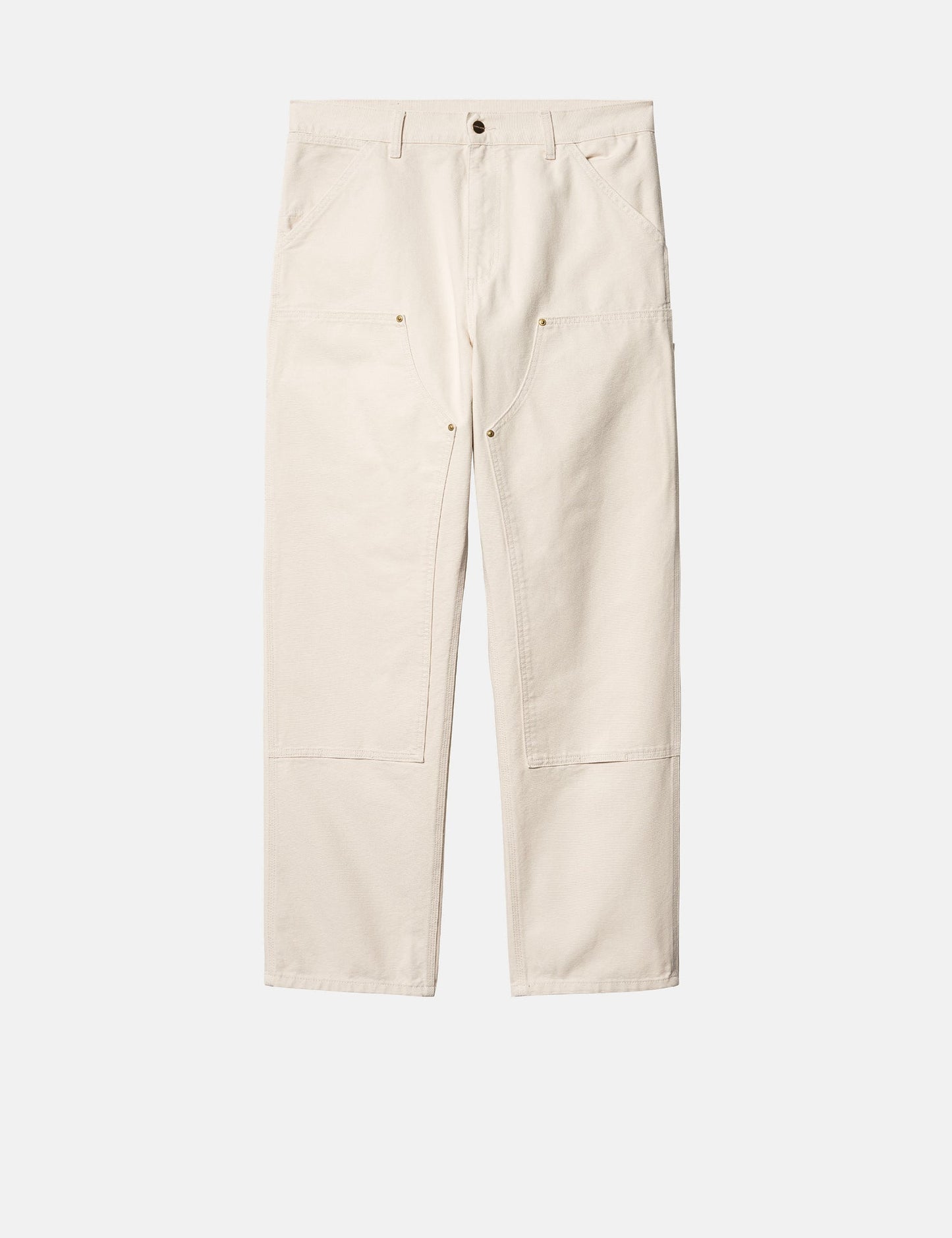 Pantalon Double Genou (Coupe Relax) - Gris Salé
