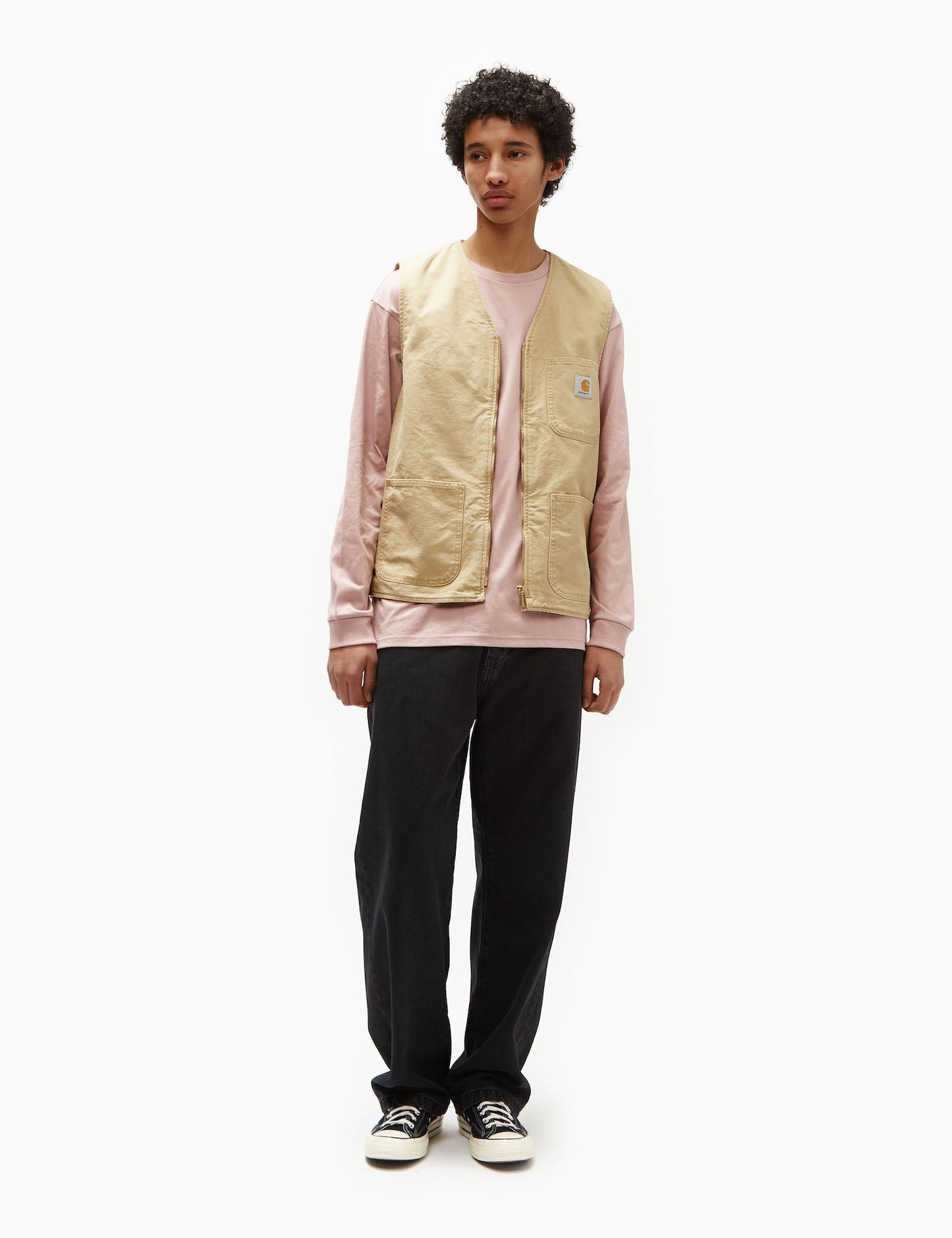 Gilet Arbor - Toile vieillie marron bourbon