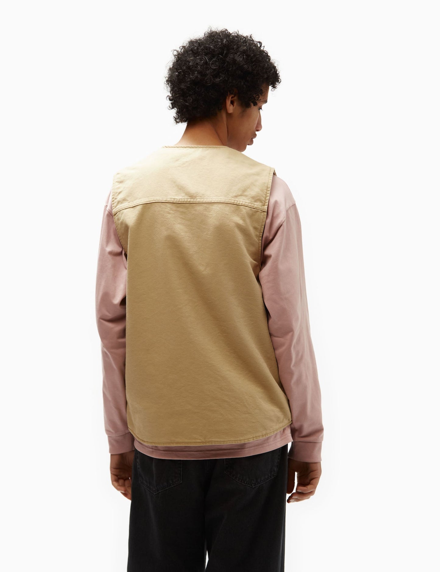Gilet Arbor - Toile vieillie marron bourbon