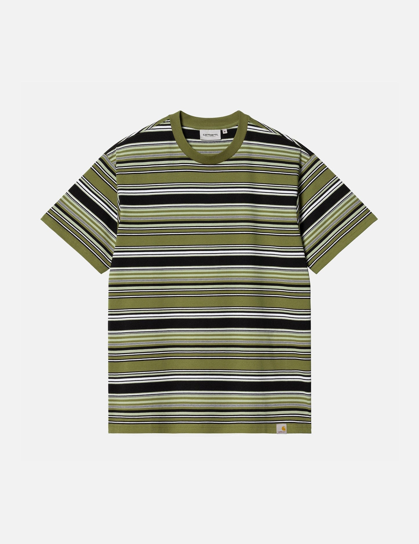Lafferty T-Shirt (Streifen) – Kiwigrün