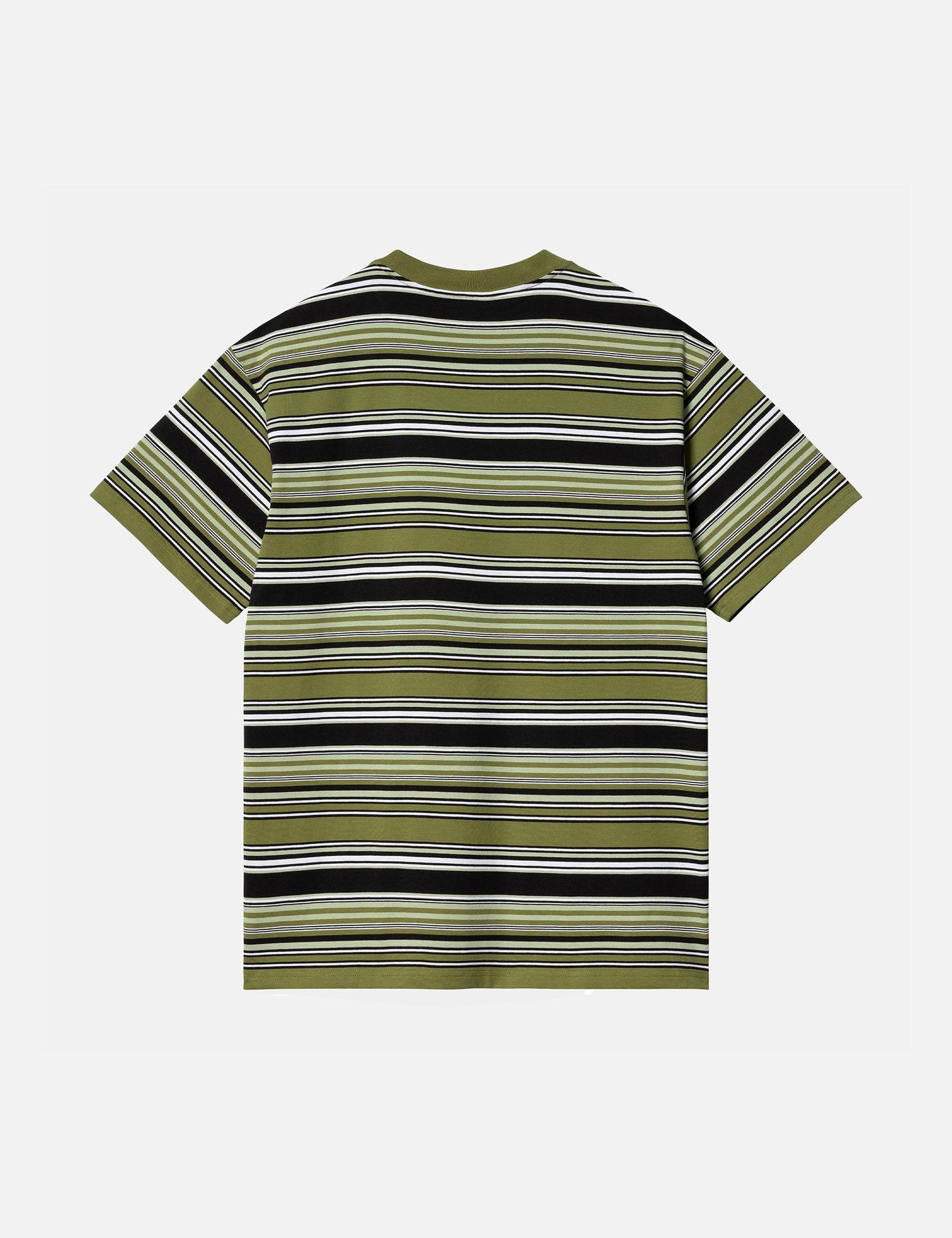 Lafferty T-Shirt (Streifen) – Kiwigrün