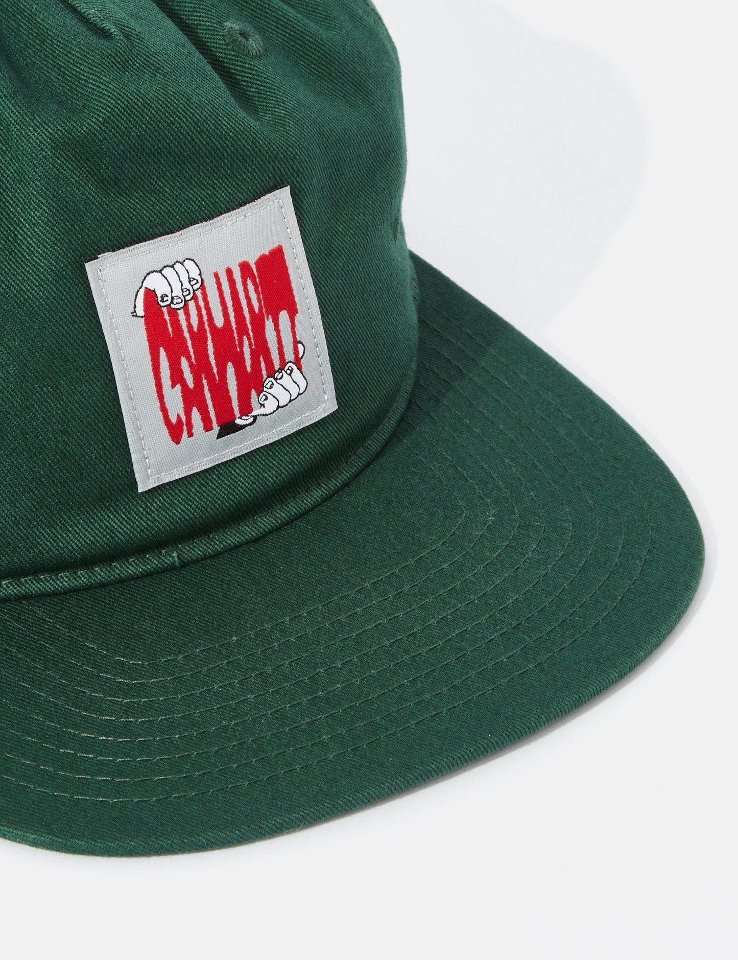 Stretch 5-Panel Cap – Botanic Green